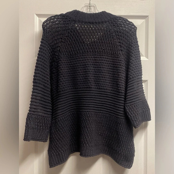 MOTH Anthropologie “Chatwin Bateau” 3/4 Sleeved Knit Sweater Size Medium - Picture 6 of 6